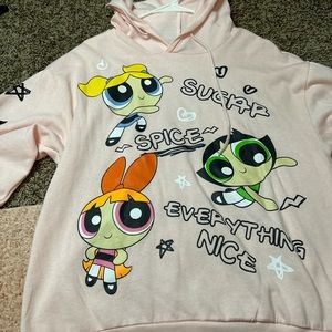 Light Pink powerpuff girl hoodie from rue 21